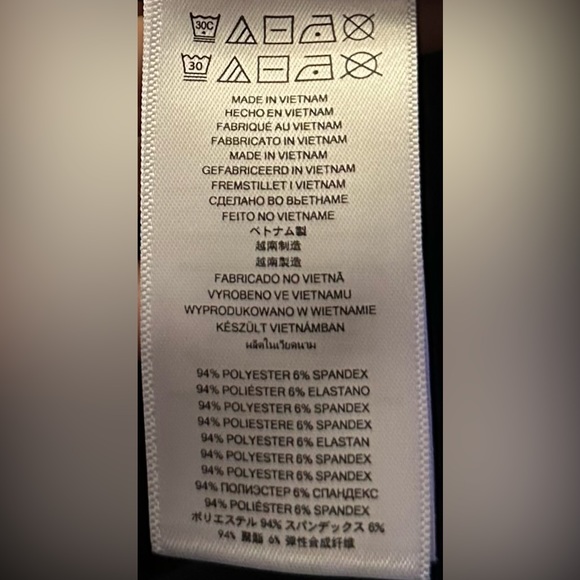 NWT Michael Kors - Black Dress - Wrap Design With 3/4 Sleeves - Size S - Picture 5 of 5